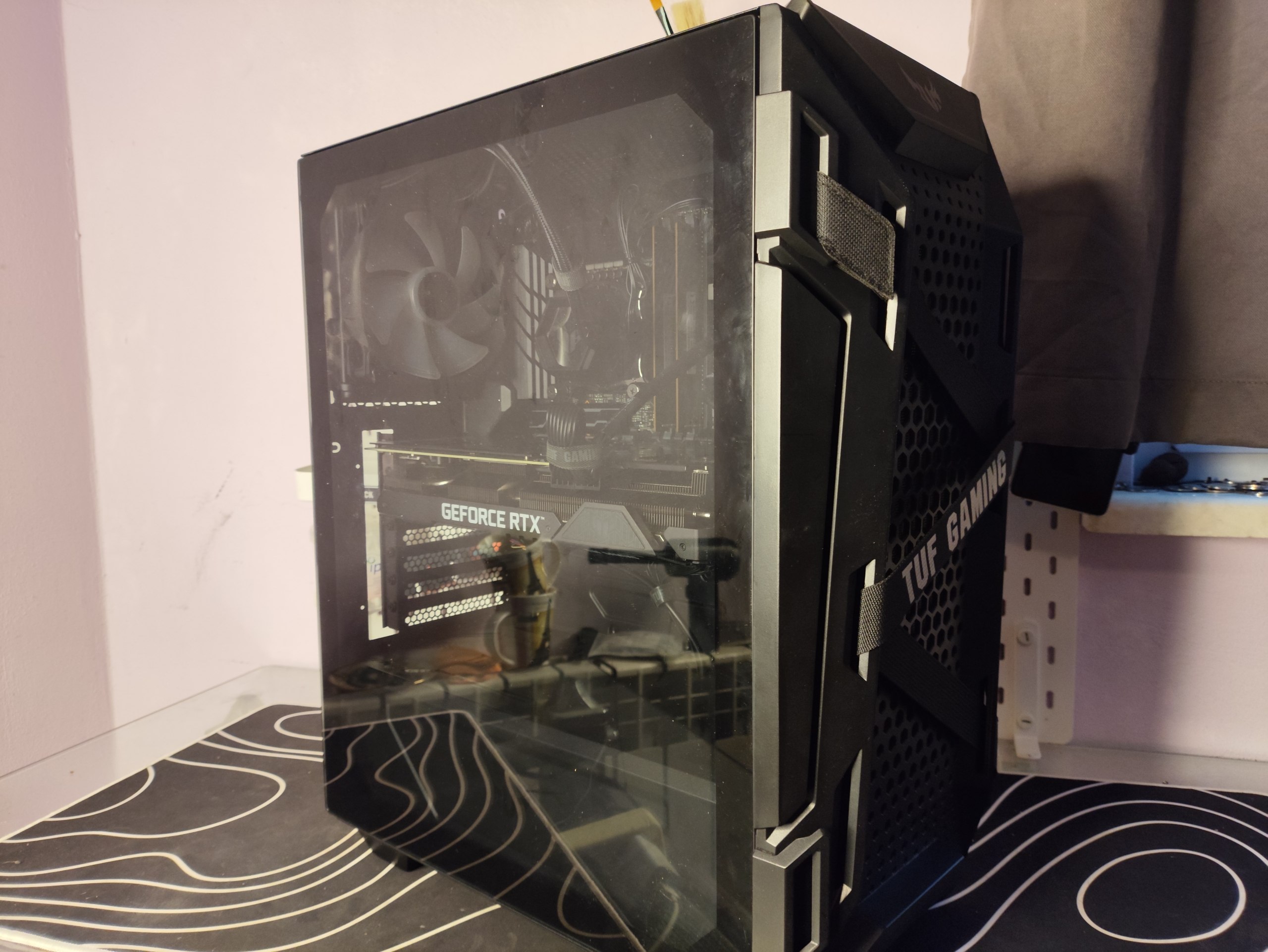 Игровой ПК: RTX 3070 TUF, i5-12400F, B660M TUF, 512GB SSD, 16GB DDR4