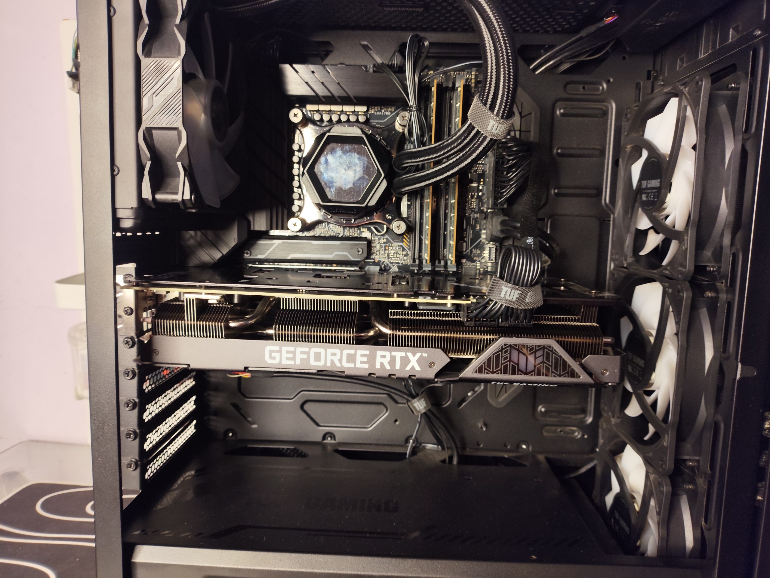 Игровой ПК: RTX 3070 TUF, i5-12400F, B660M TUF, 512GB SSD, 16GB DDR4
