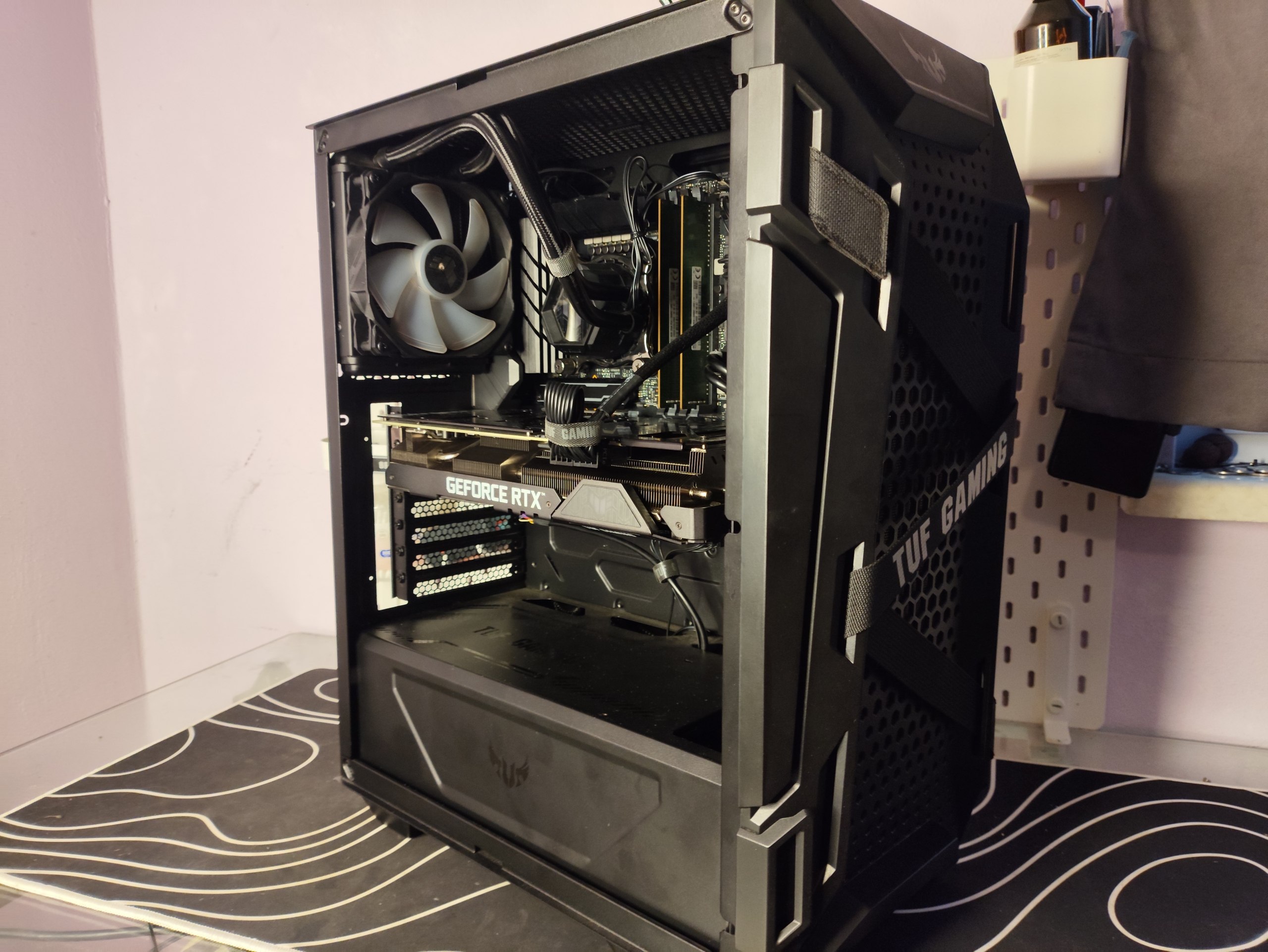 Игровой ПК: RTX 3070 TUF, i5-12400F, B660M TUF, 512GB SSD, 16GB DDR4