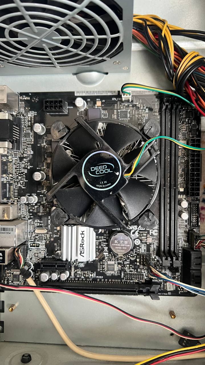 Системный блок без видеокарты и оперативки (i3 9100, ASRock H310M)