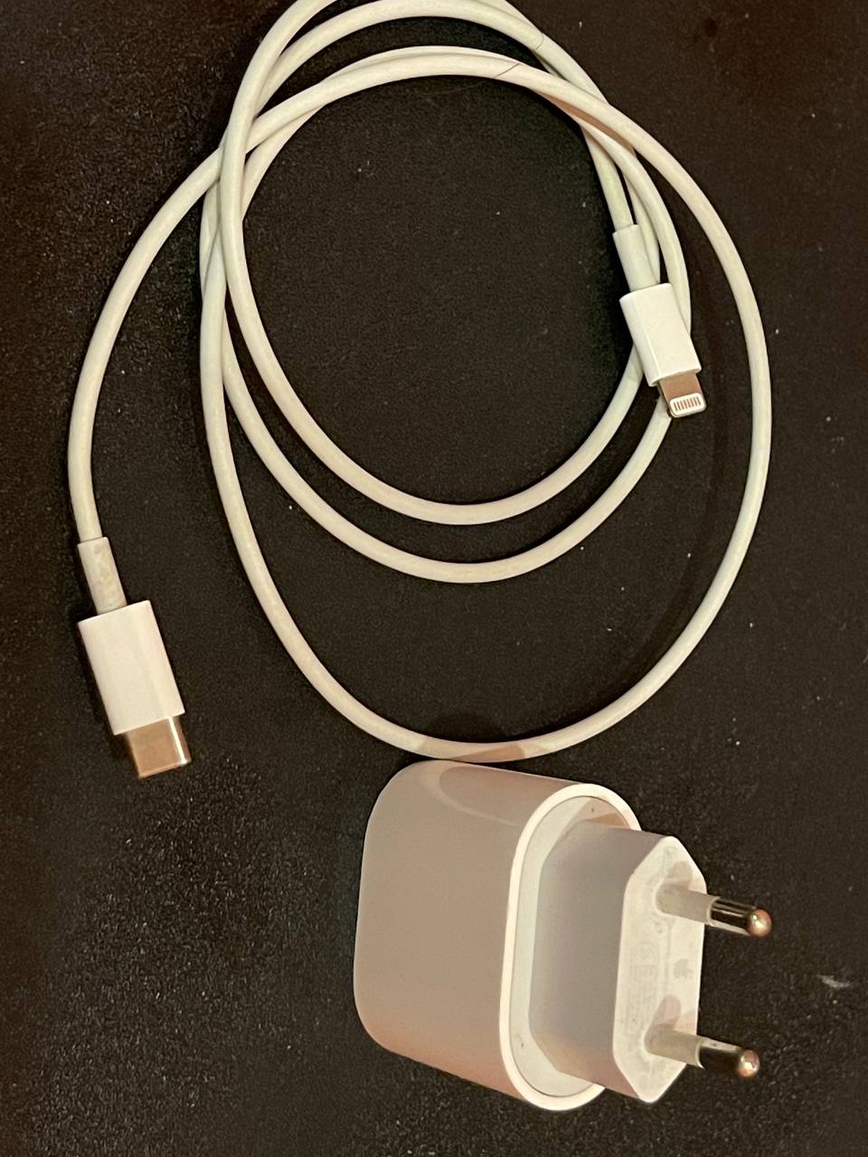 Оригинальный кабель и блок питания для iPhone