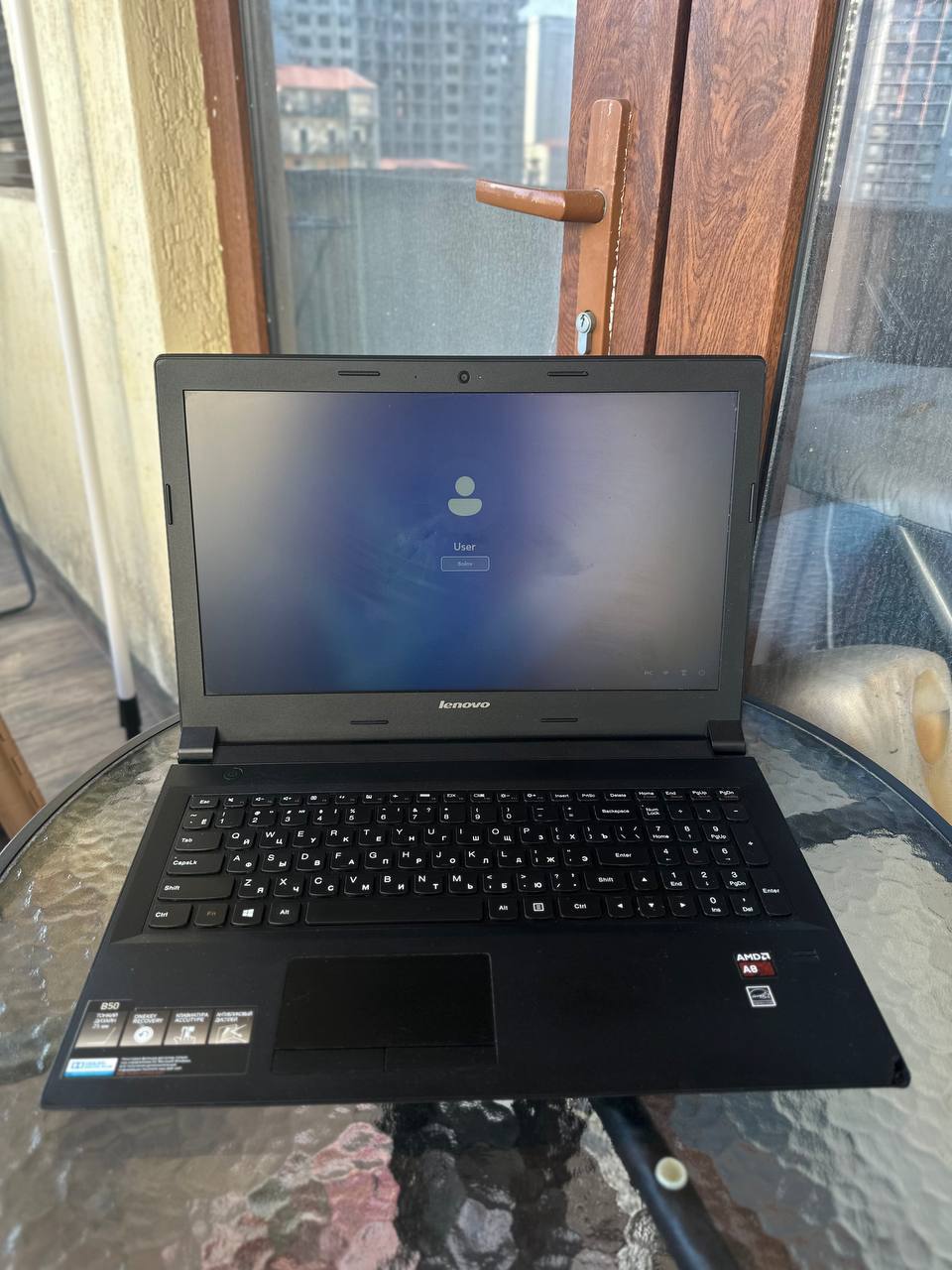 Ноутбук Lenovo AMD A8-6410, 8 ГБ, SSD 256 ГБ