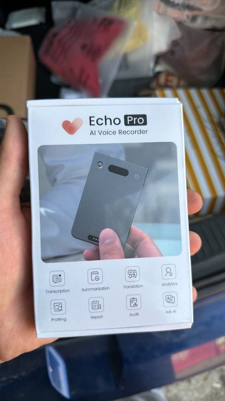 AI Диктофон Echo Pro