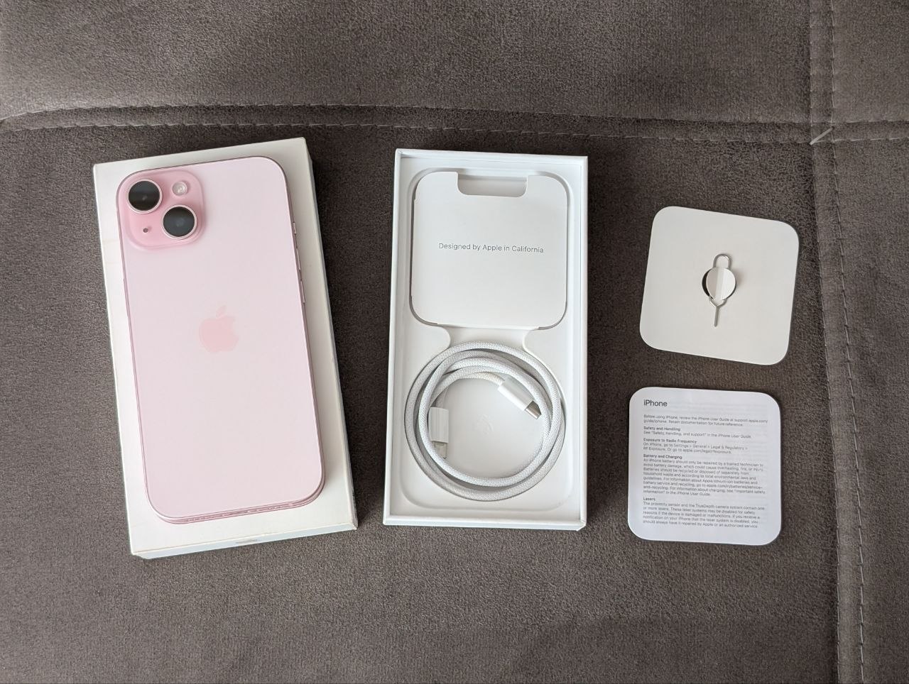iPhone 15 128 ГБ SIM + eSIM