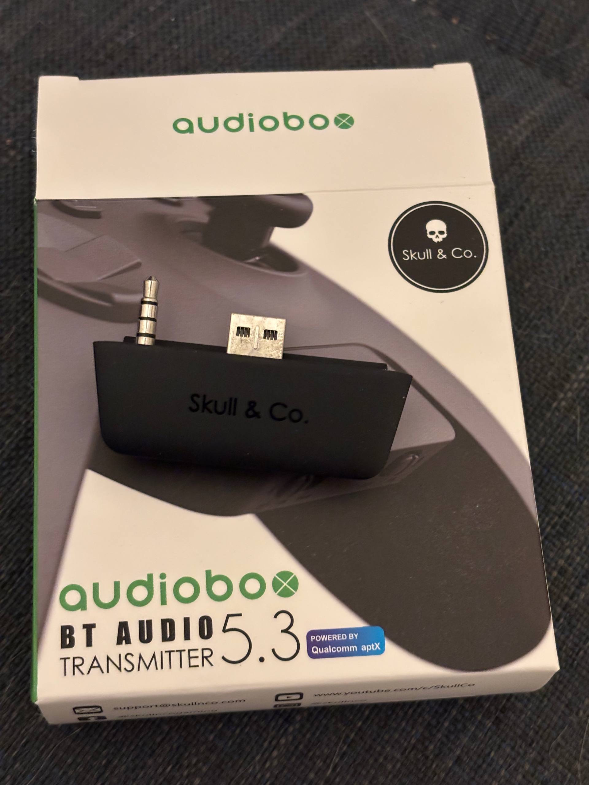 Трансмиттер Skull & Co. Audiobox для Xbox
