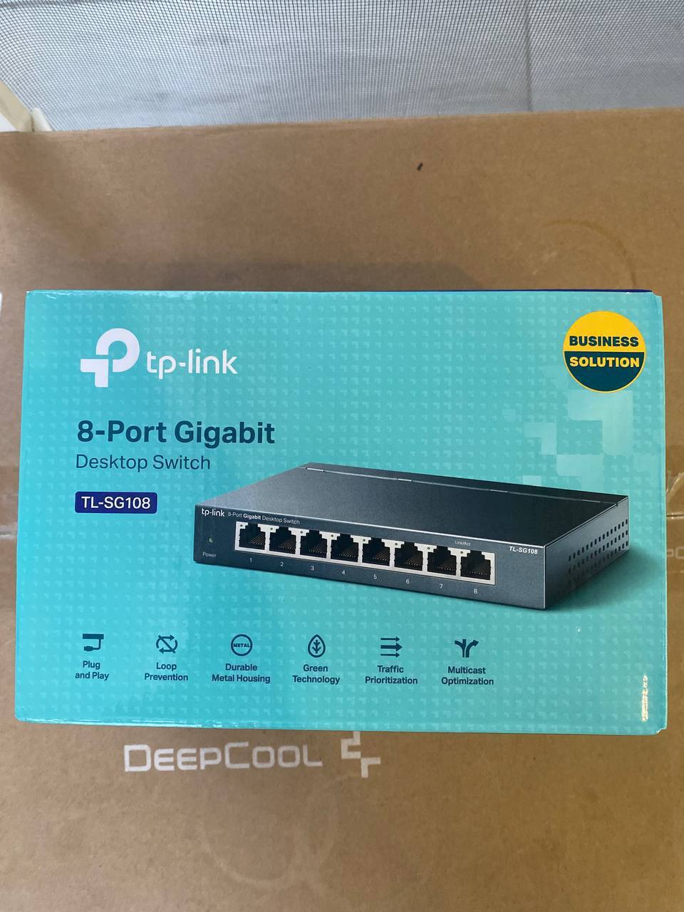 Коммутатор TP-LINK TL-SG108, 8 портов