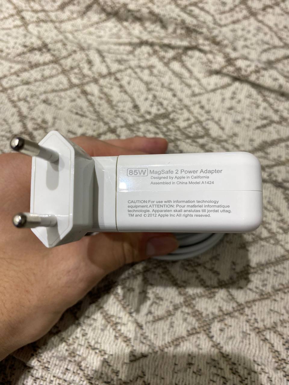 Зарядка для MacBook MagSafe 2, 85W
