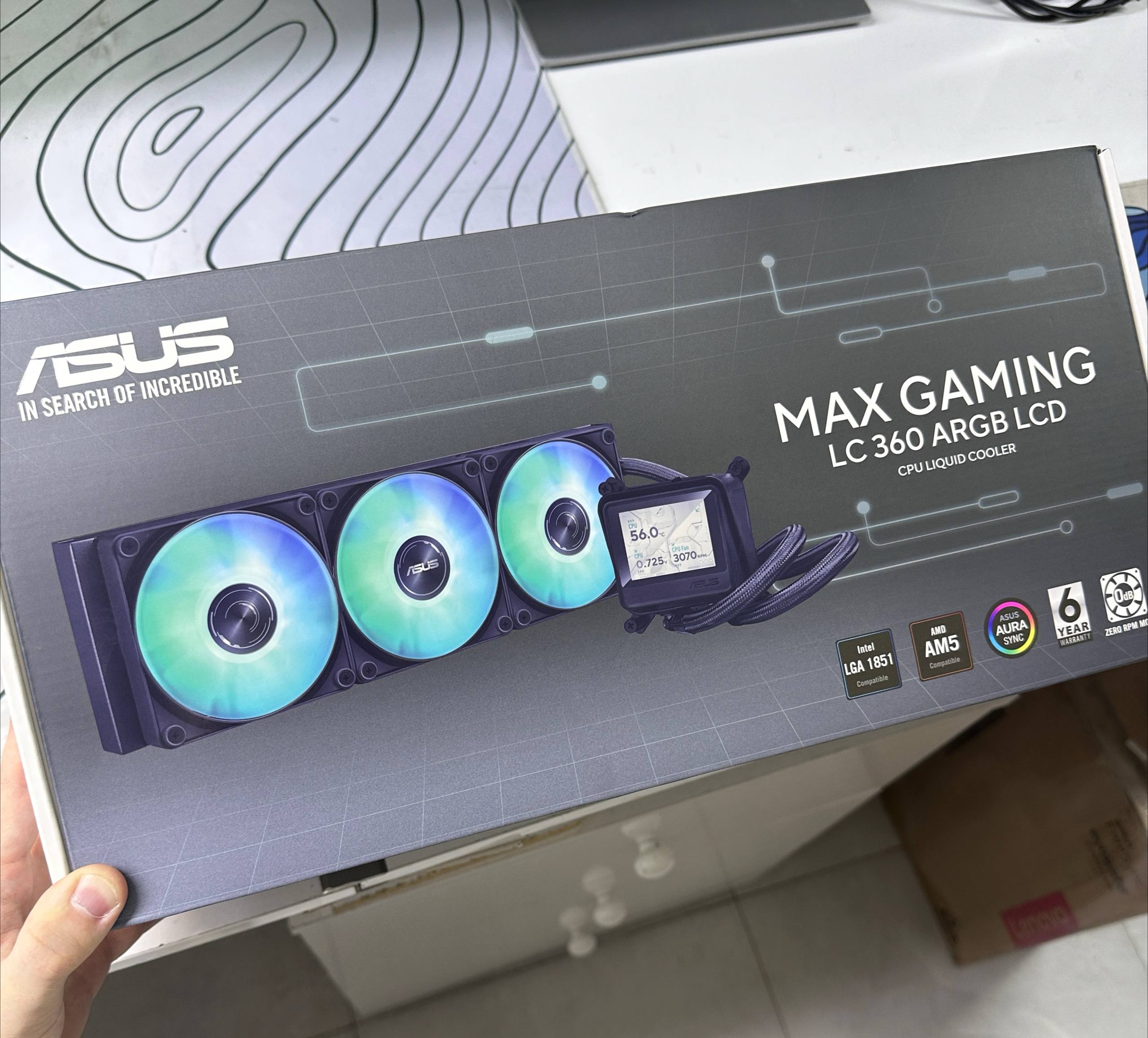 Кулер для процессора ASUS Max Gaming LC360 (водянка)