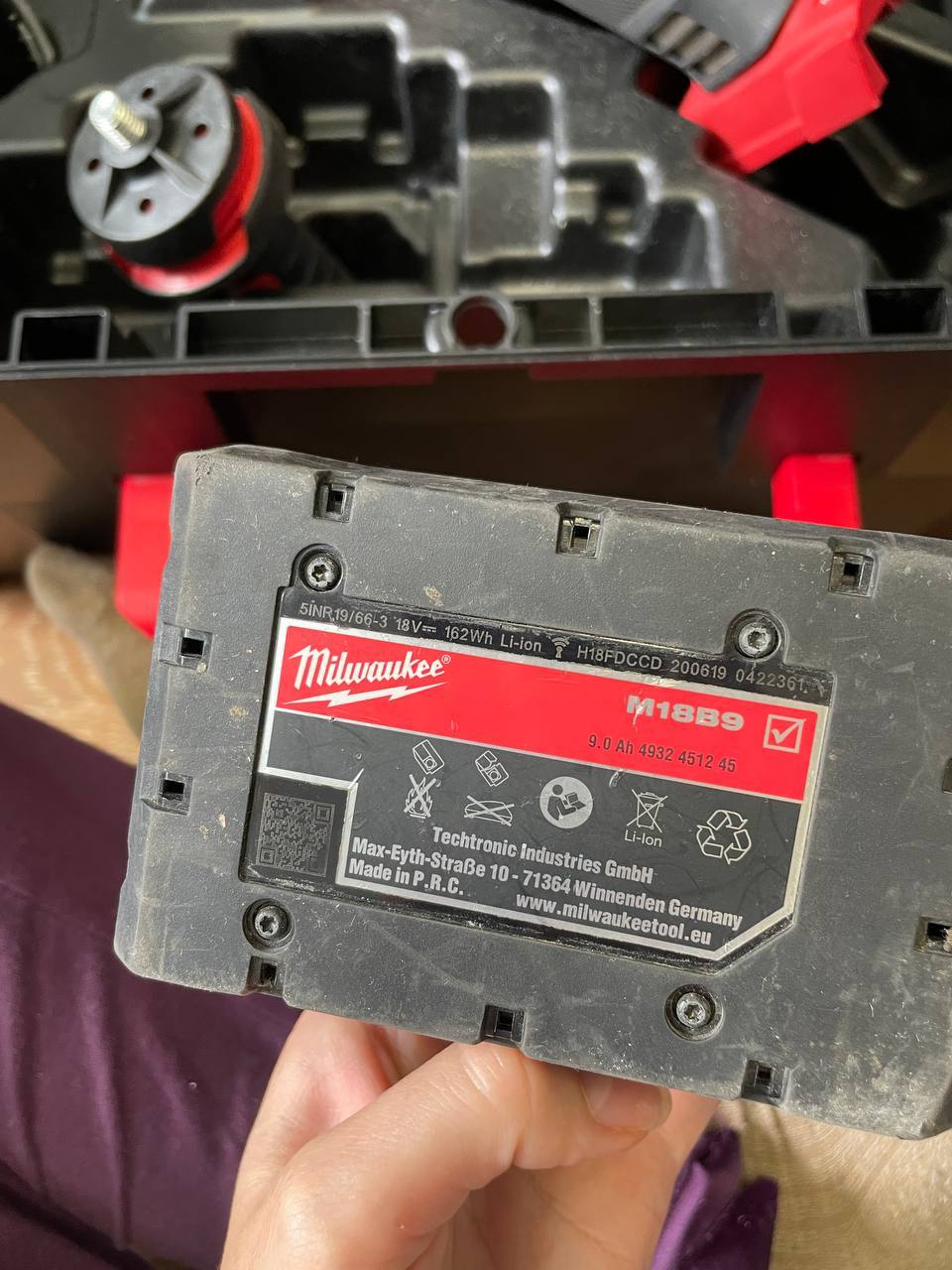 Milwaukee M18 FUEL CAG125XPDB аккумуляторная углошлифовальная машина 125 мм