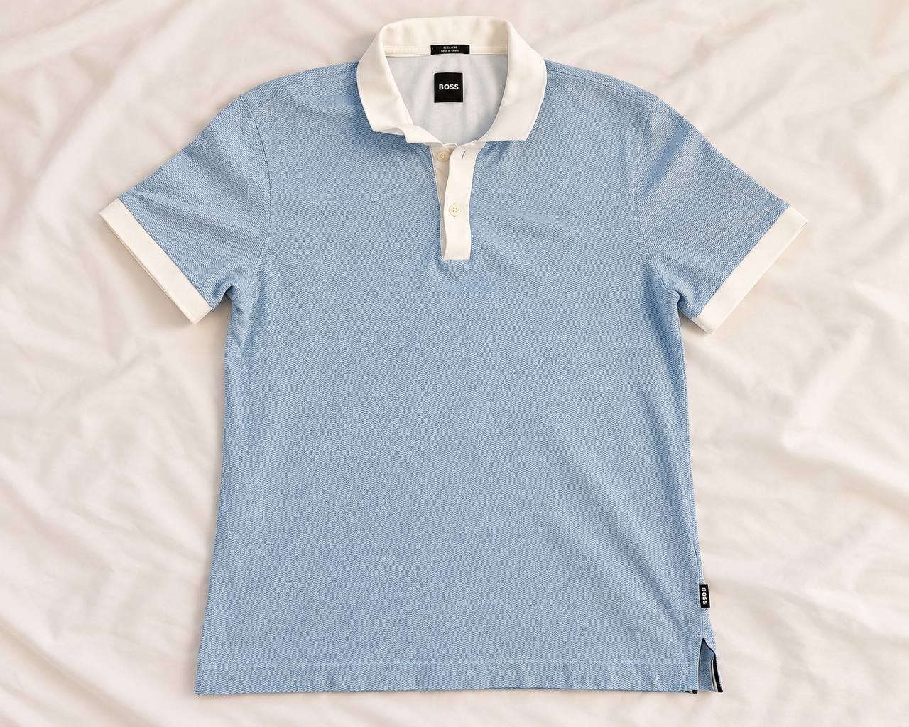 Комплект мужских рубашек и поло BOSS / Lacoste, размер S