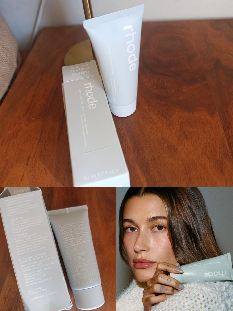 Восстанавливающий крем для лица Rhode Barrier Restore Cream 50 ml