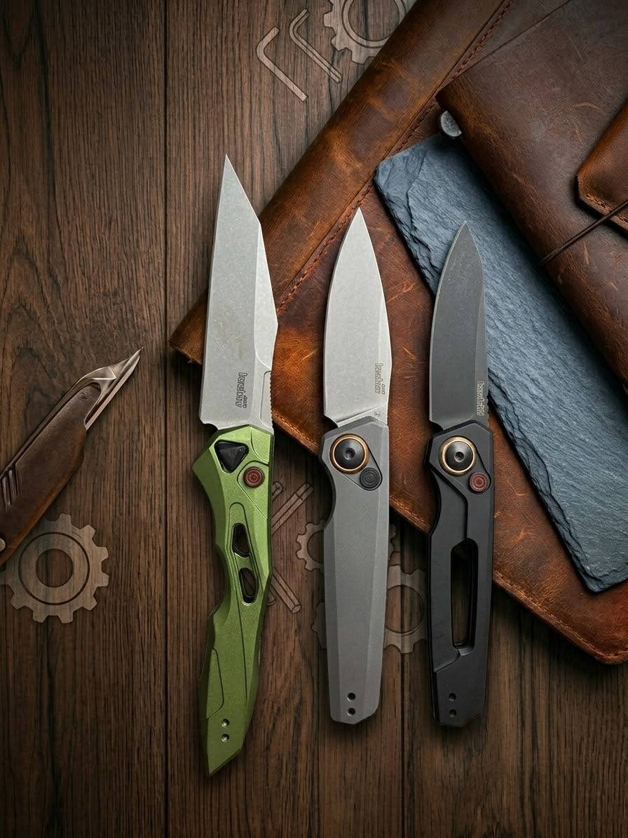 Kershaw Launch 8, Launch 11 и Launch 4 (набор из 3 ножей)