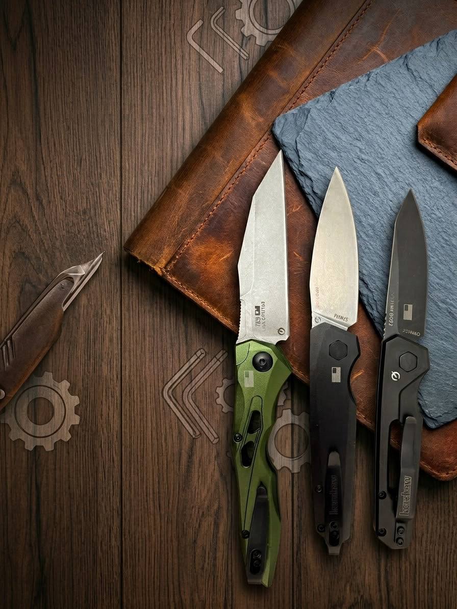 Kershaw Launch 8, Launch 11 и Launch 4 (набор из 3 ножей)