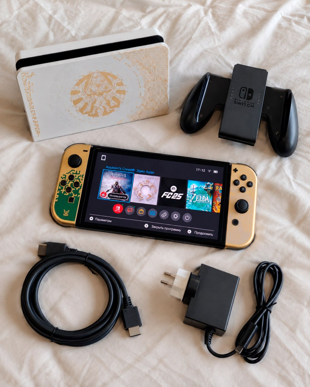 Nintendo Switch OLED The Legend of Zelda: Tears of the Kingdom edition (прошитая
