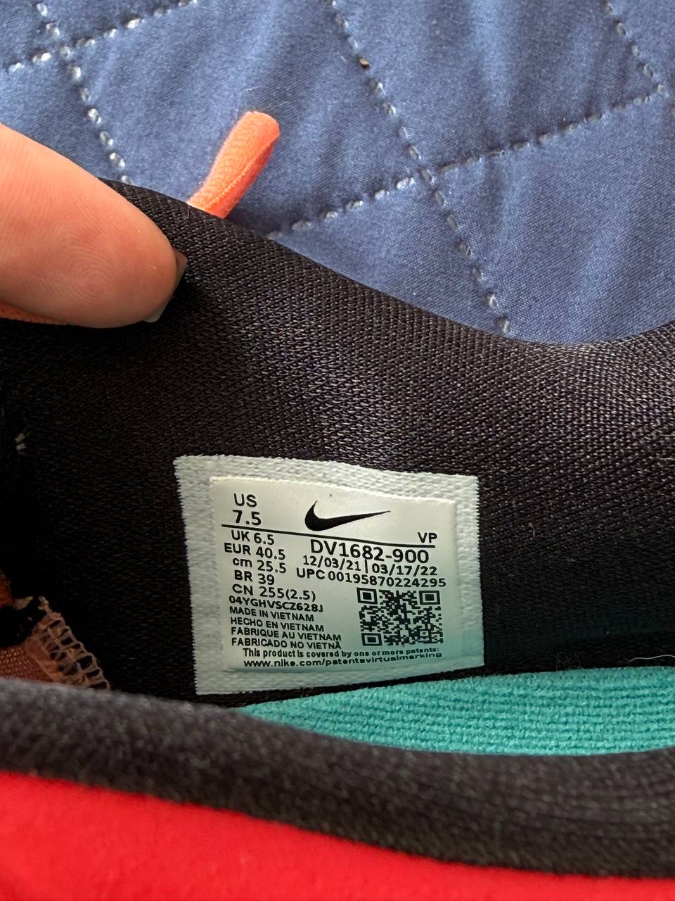 Nike KD 15 кроссовки, EU 40.5 / 25.5 см