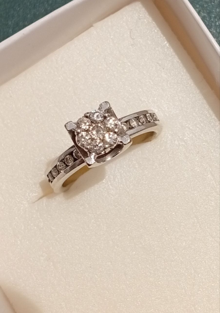 Кольцо с бриллиантами 0,50 ct, 4,8 г