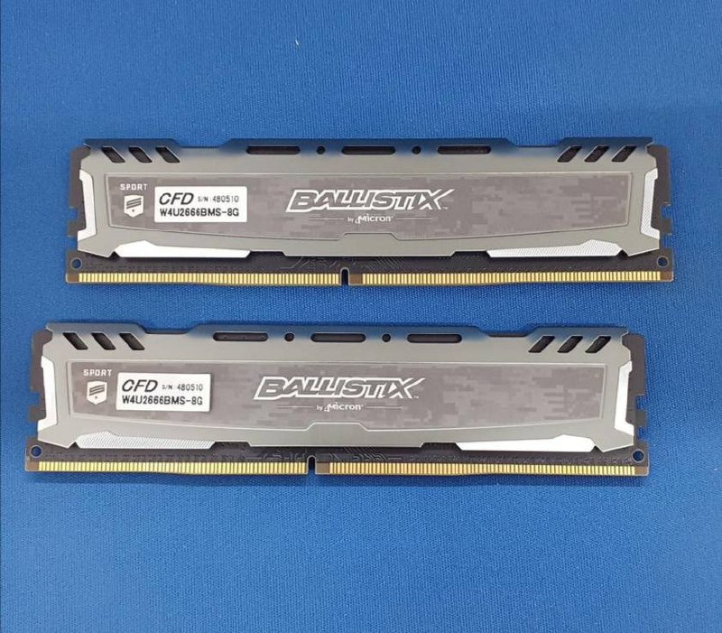 Оперативная память 16GB DDR4 (2x8GB)