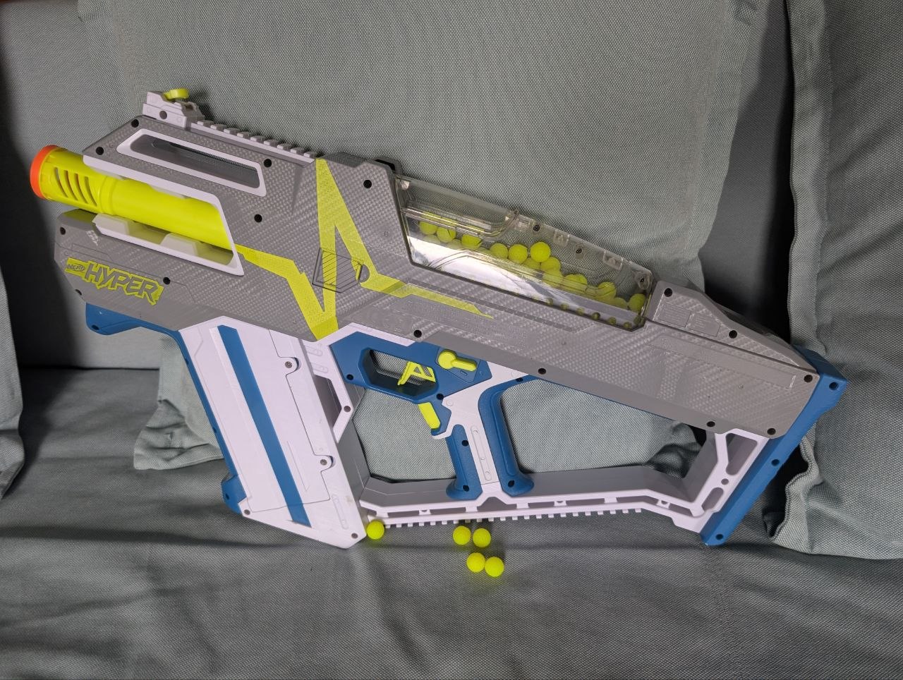 Nerf Hyper Миниган/бластер
