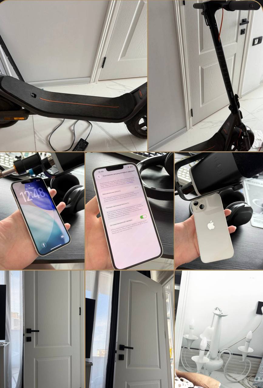iPhone 14, аккумулятор 85%, без царапин