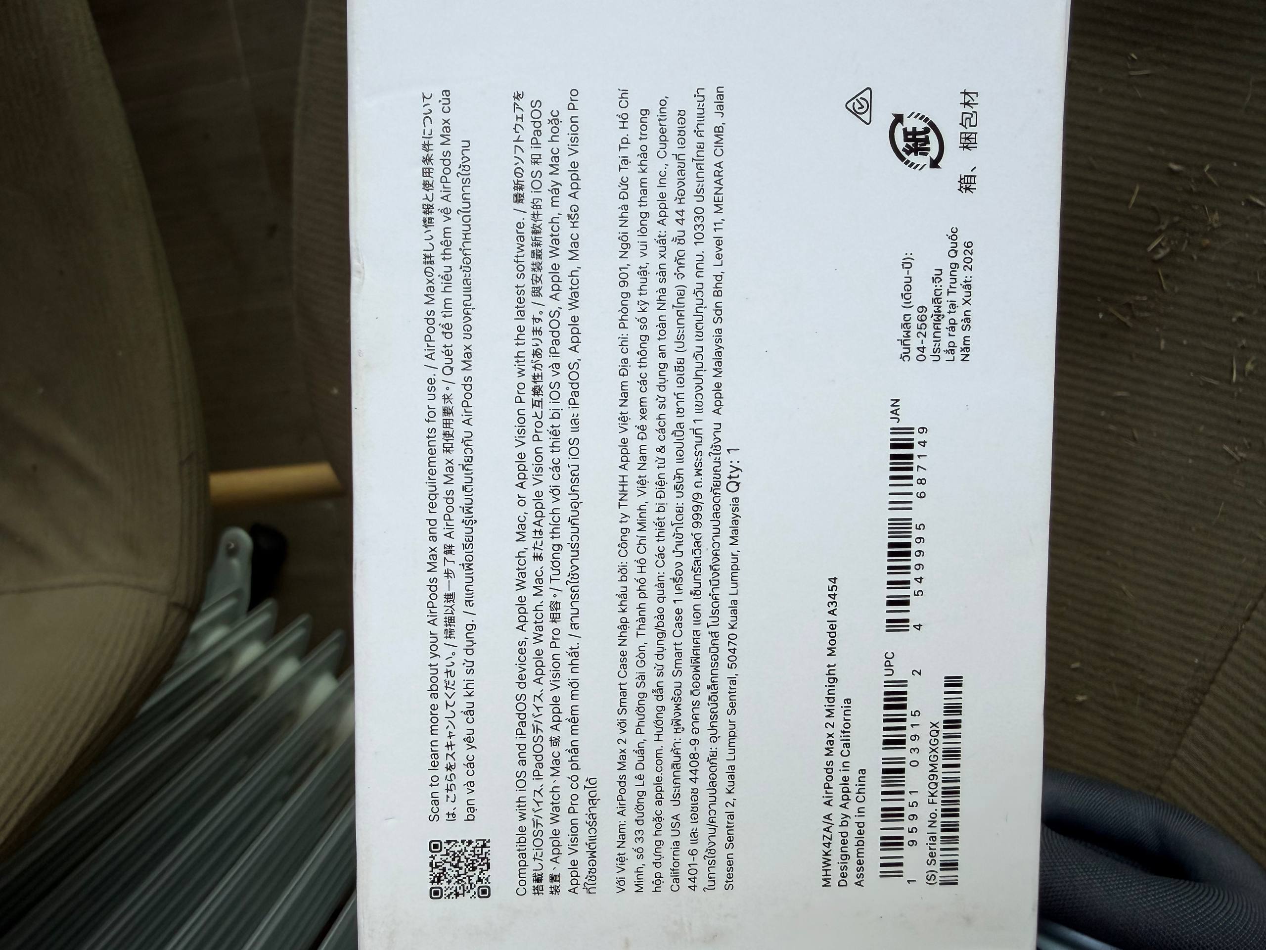 Apple AirPods Max Gen 2 Midnight