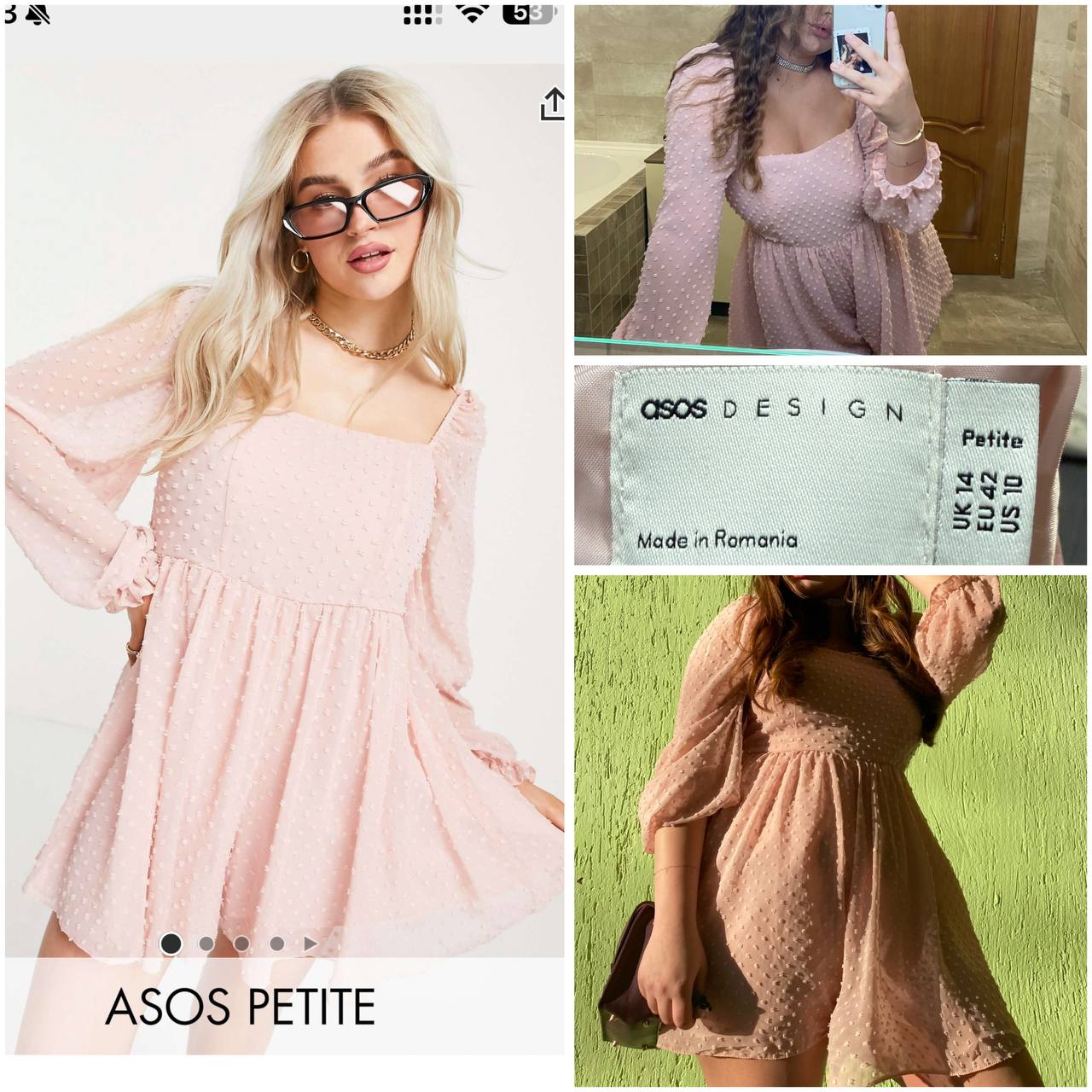 Комбинезон с шортами ASOS EU42