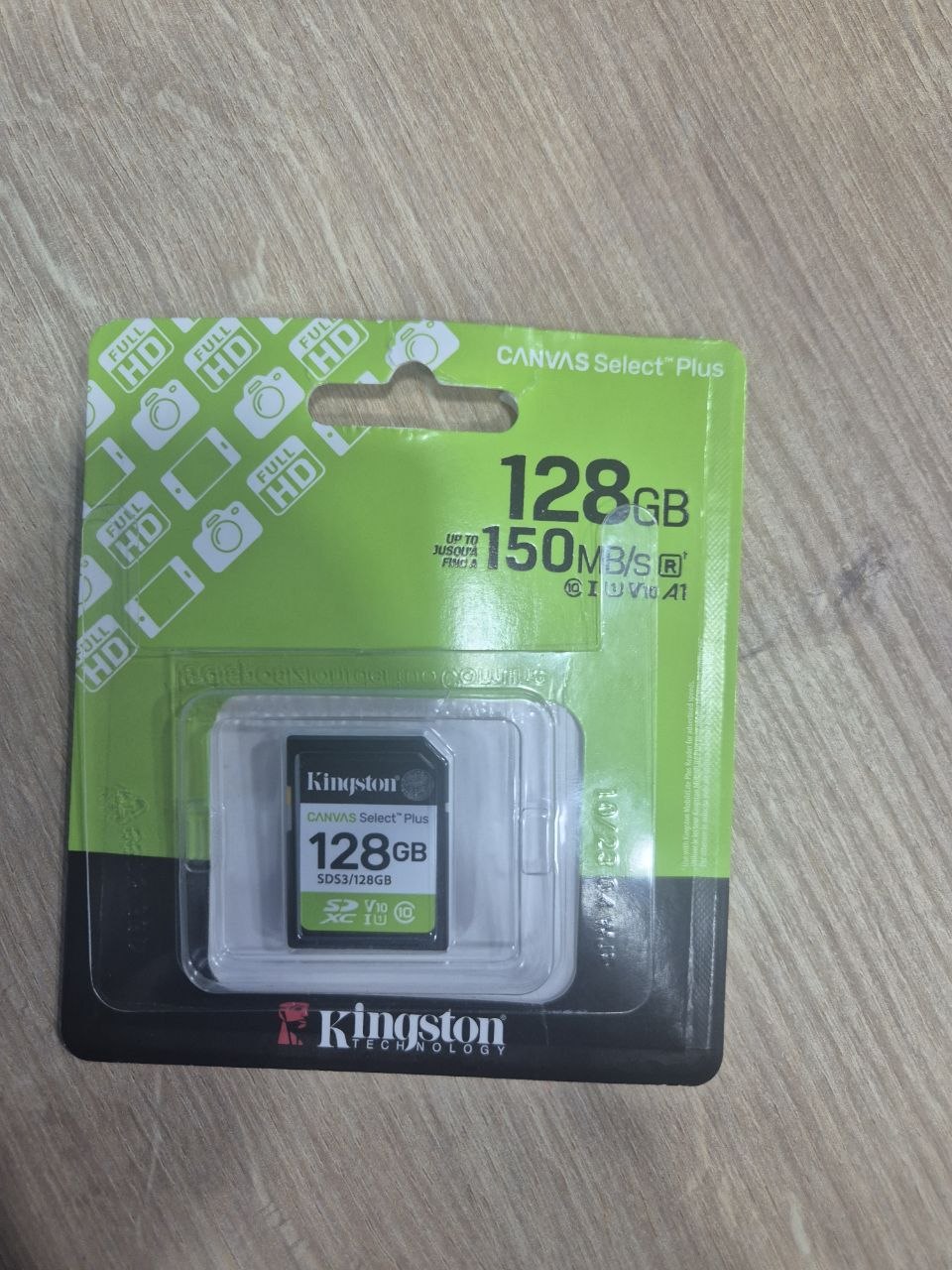 Карта памяти Kingston SDXC 128 ГБ