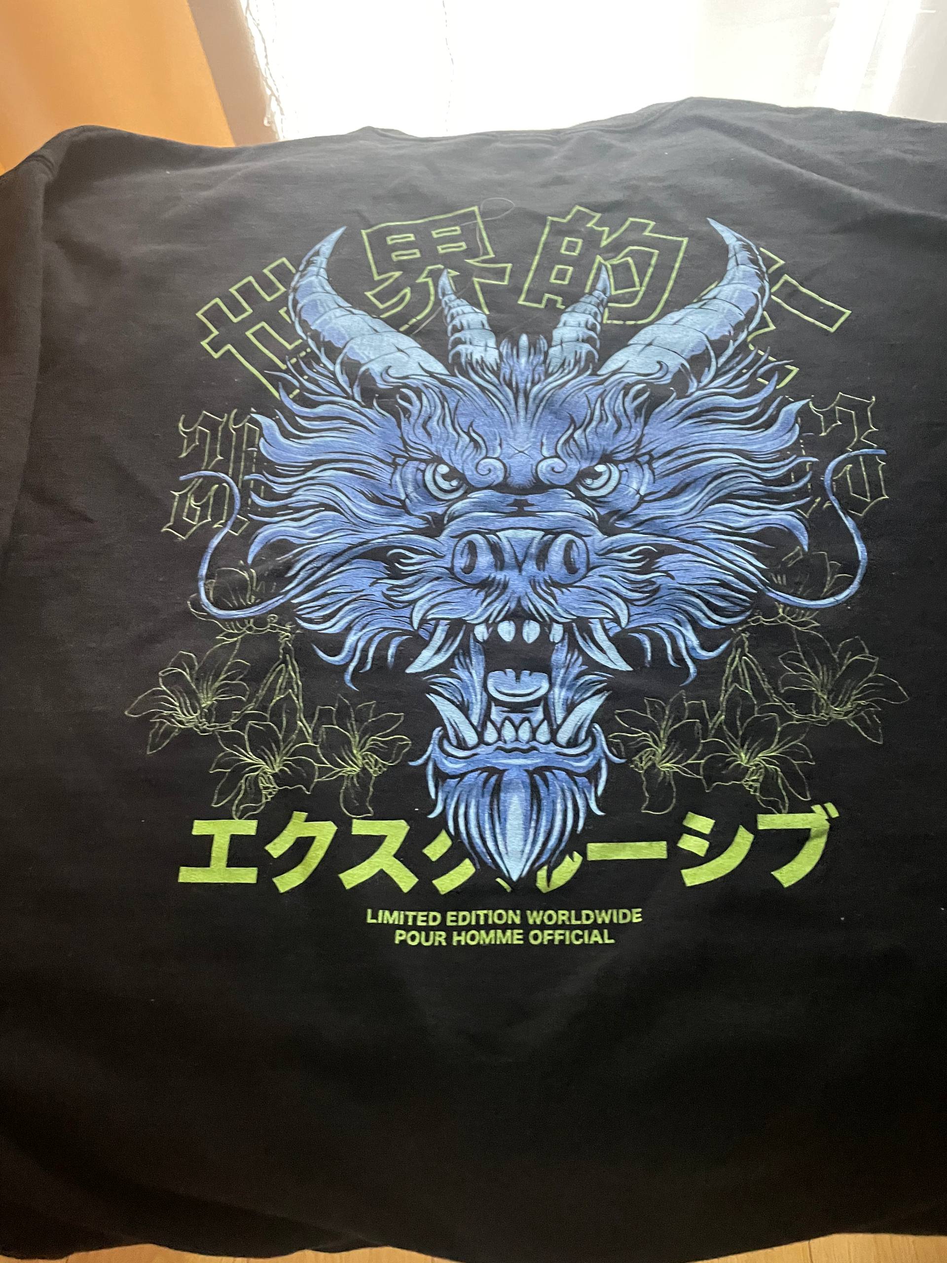 Свитшот с рисунком на спине, L-XL