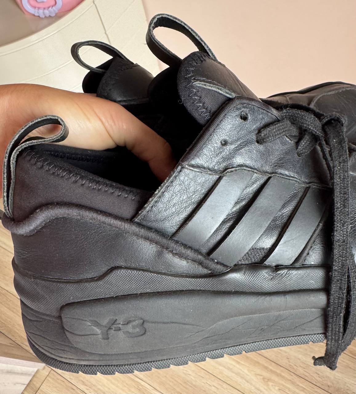 Кроссовки Y-3 кожаные, 44 размер