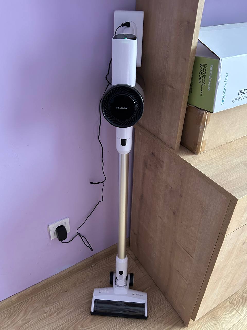 Беспроводной вертикальный пылесос Topdevice WVC250