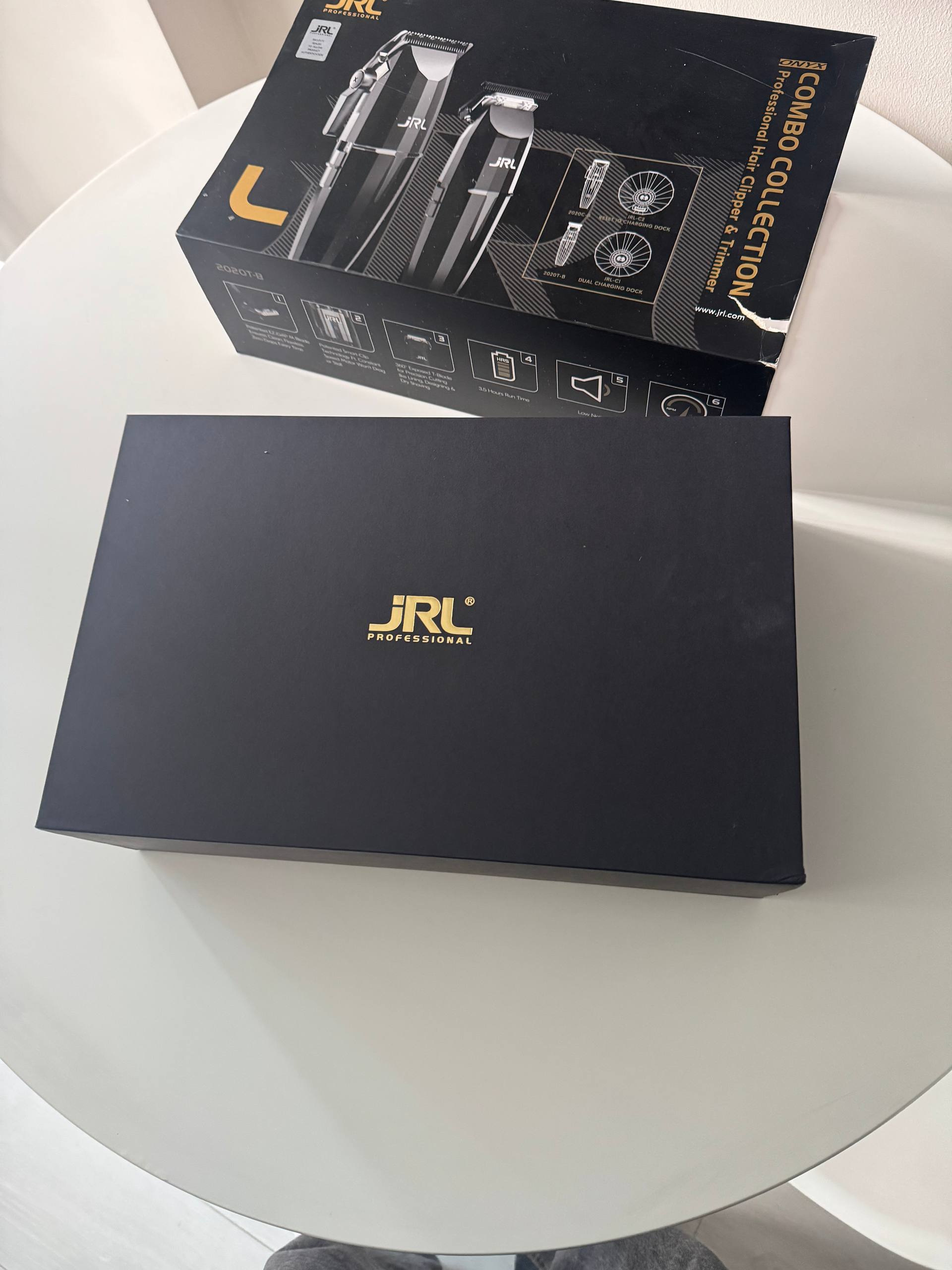 Профессиональный набор JRL ONYX: машинка для стрижки и триммер