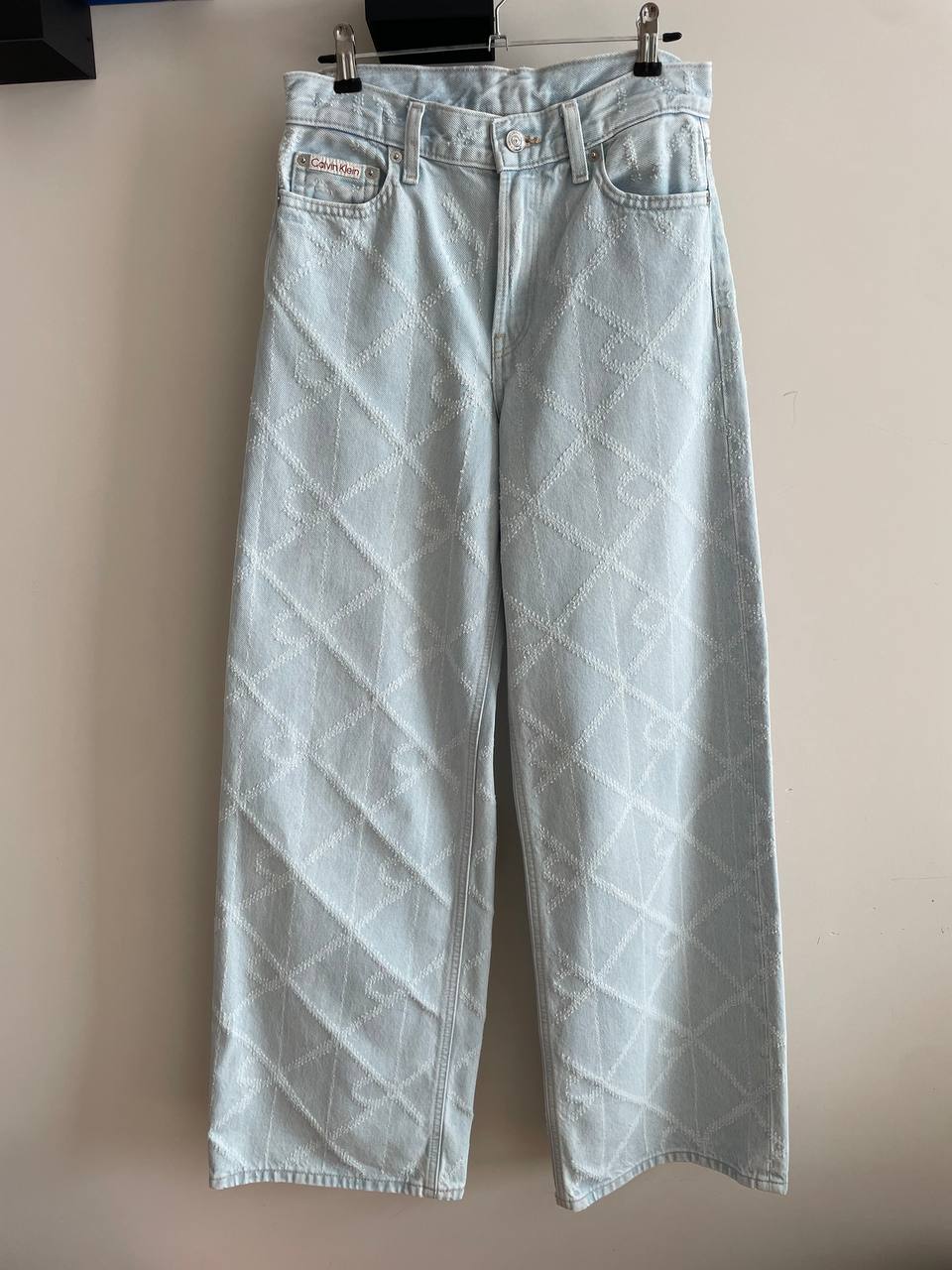 Джинсы Calvin Klein Jeans Low Rise Baggy голубые