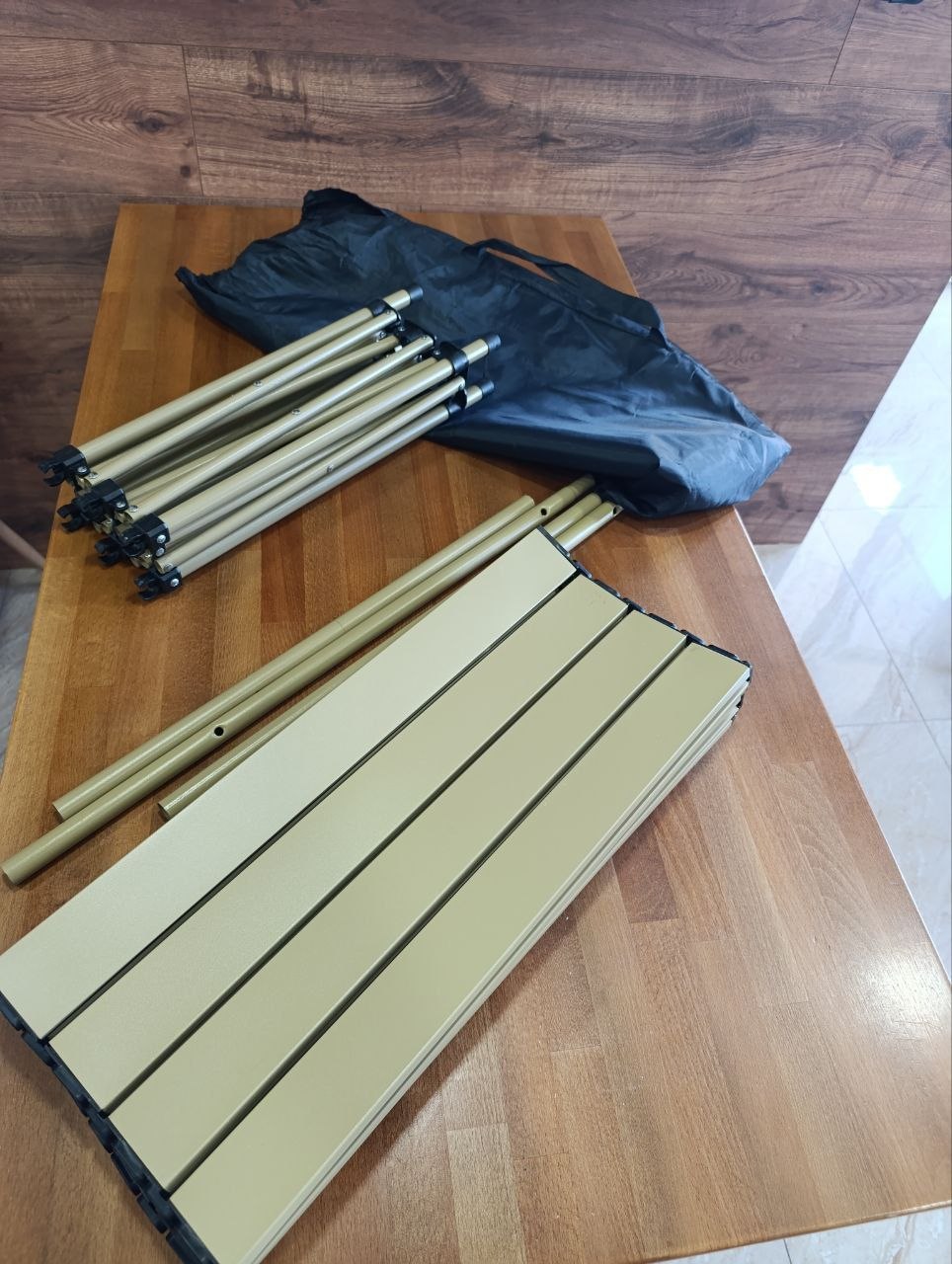 Складной стол для кемпинга 120x55x50 см с сумкой