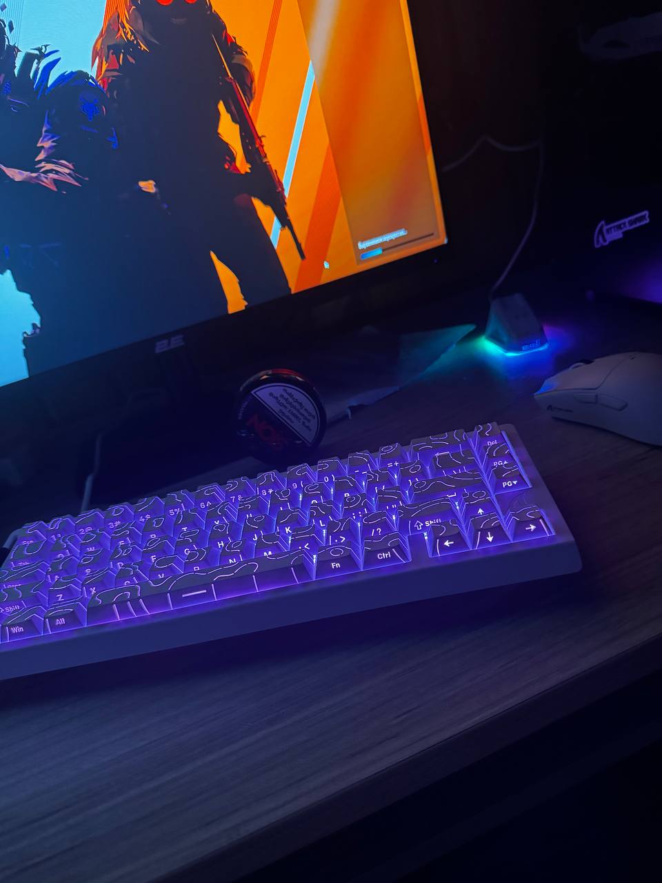Магнитная клавиатура Attack Shark X68 HE