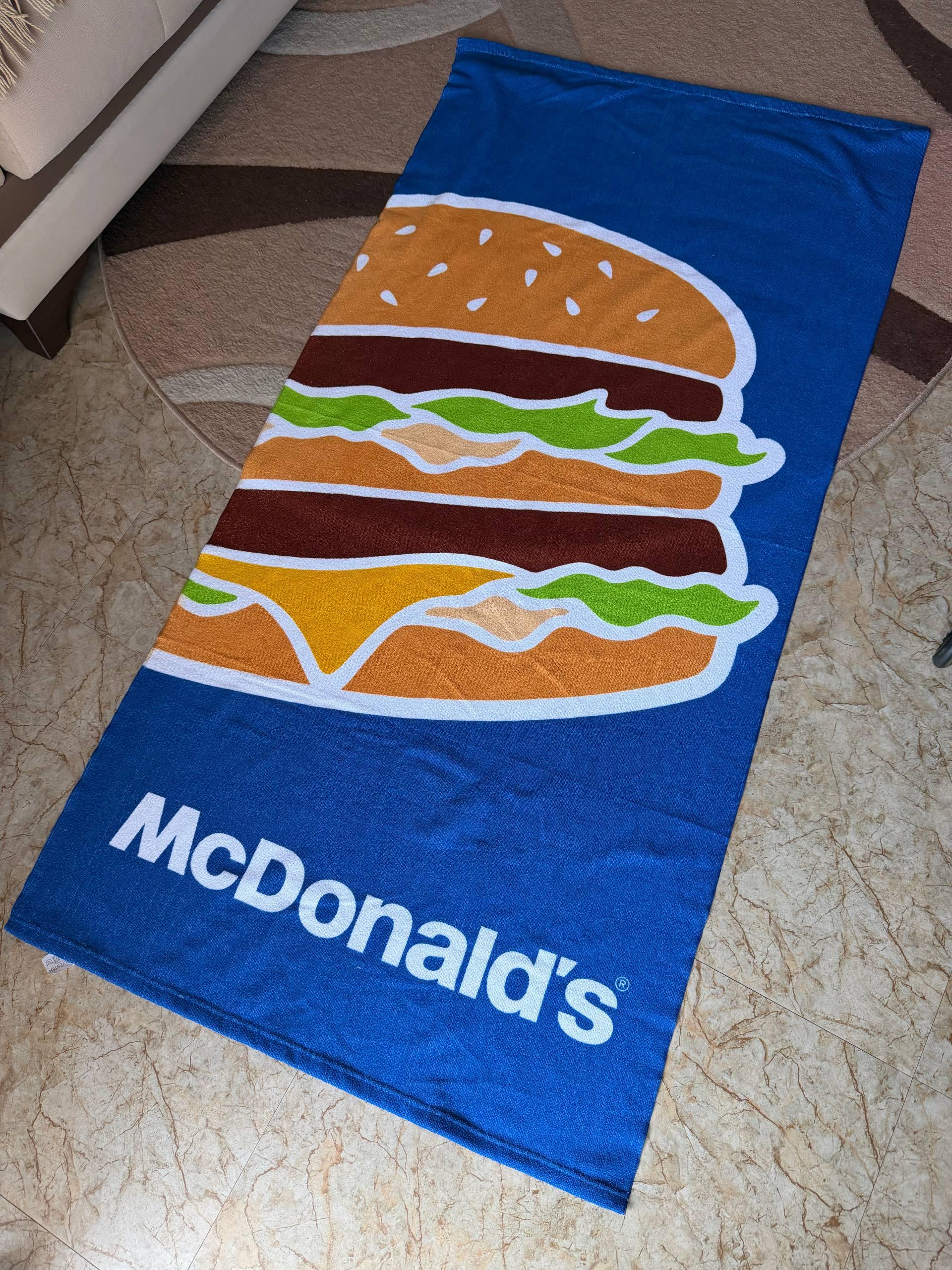 Пляжное полотенце McDonald's (картошка)