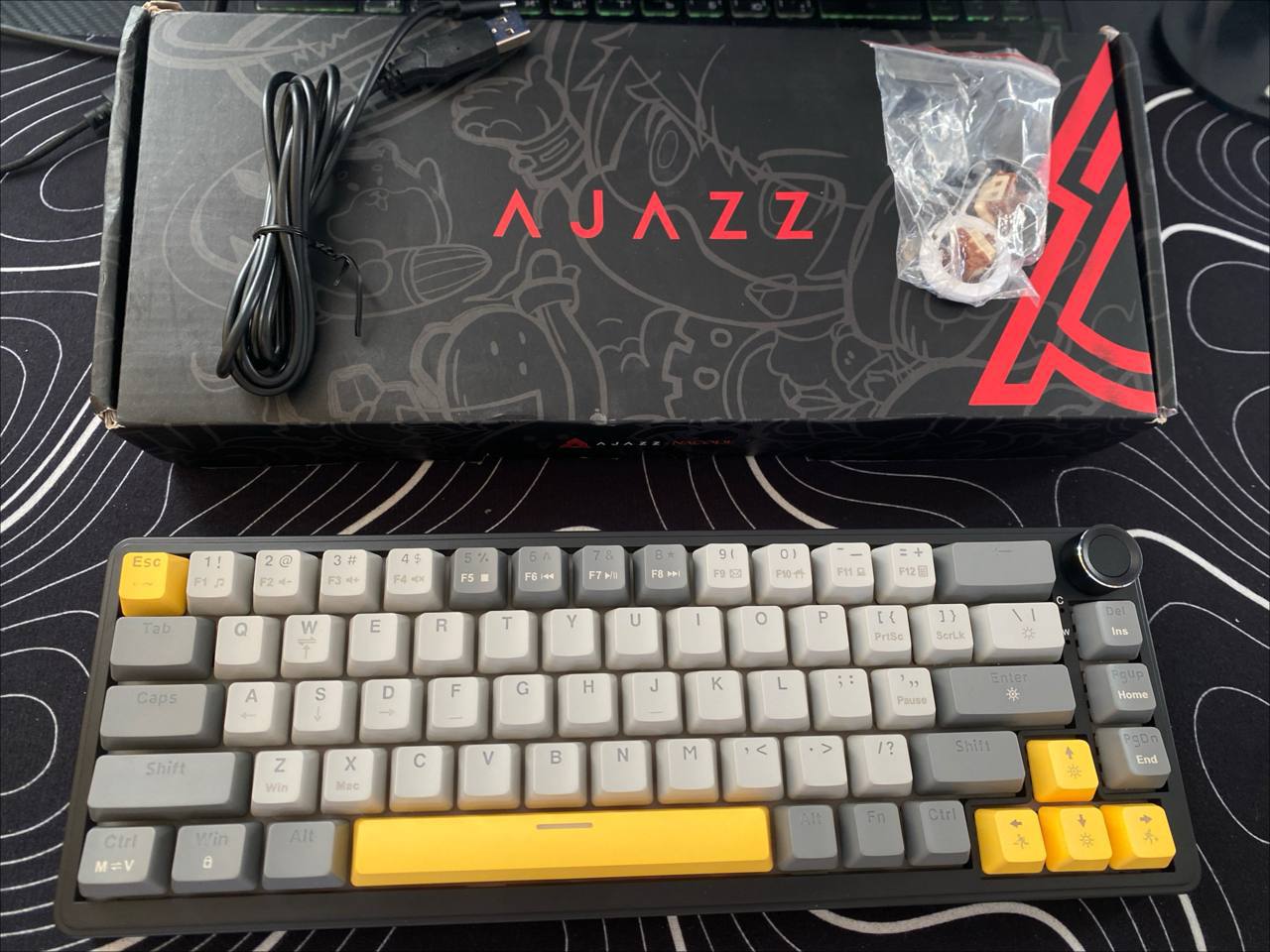 Клавиатура AJAZZ AK690 механическая 65% (68 клавиш)
