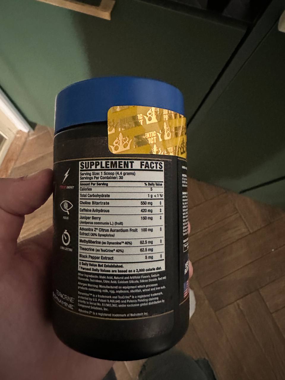 Ronnie Coleman Yeah Buddy Xtreme предтренировочный комплекс