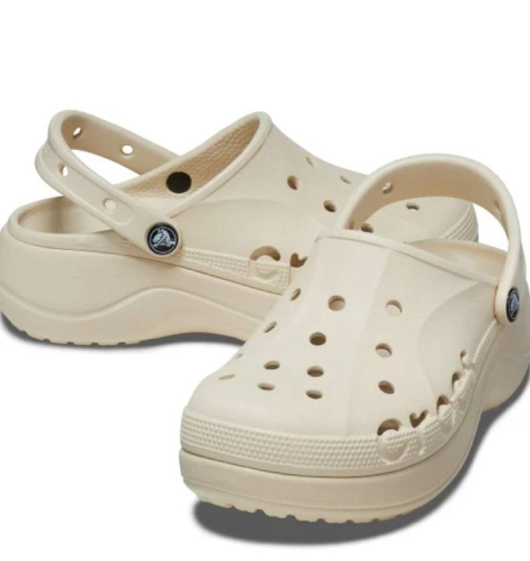 Crocs оригинальные, бежевые, размер 39–40 (W10)
