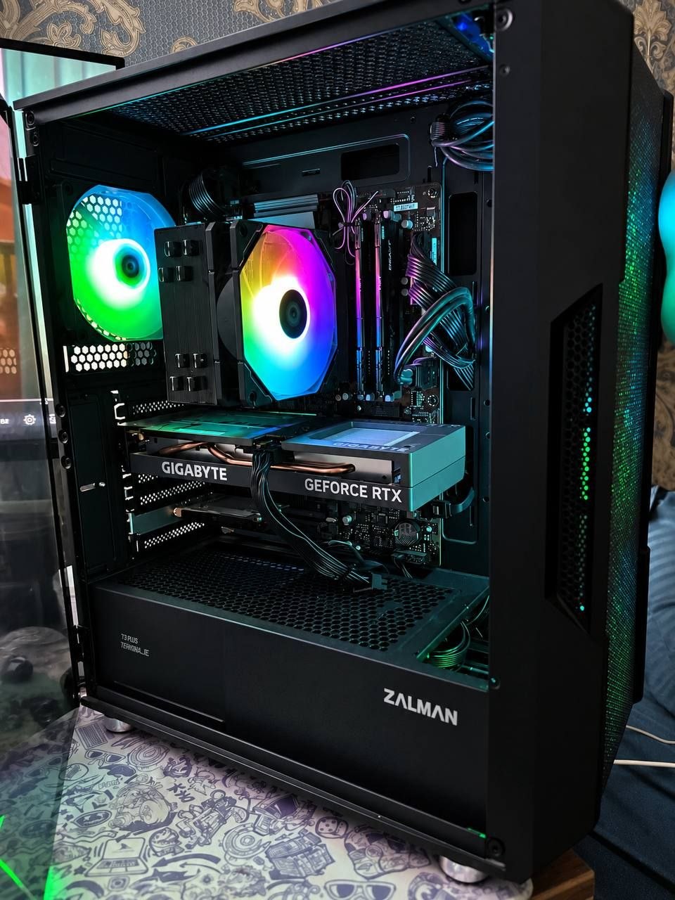 Игровой ПК: Intel Core i5-12400F, RTX 4060, 16 ГБ DDR4, 3 ТБ