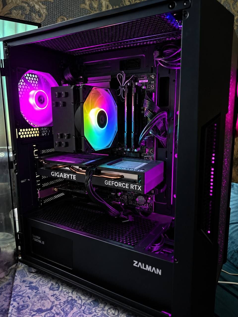 Игровой ПК: Intel Core i5-12400F, RTX 4060, 16 ГБ DDR4, 3 ТБ
