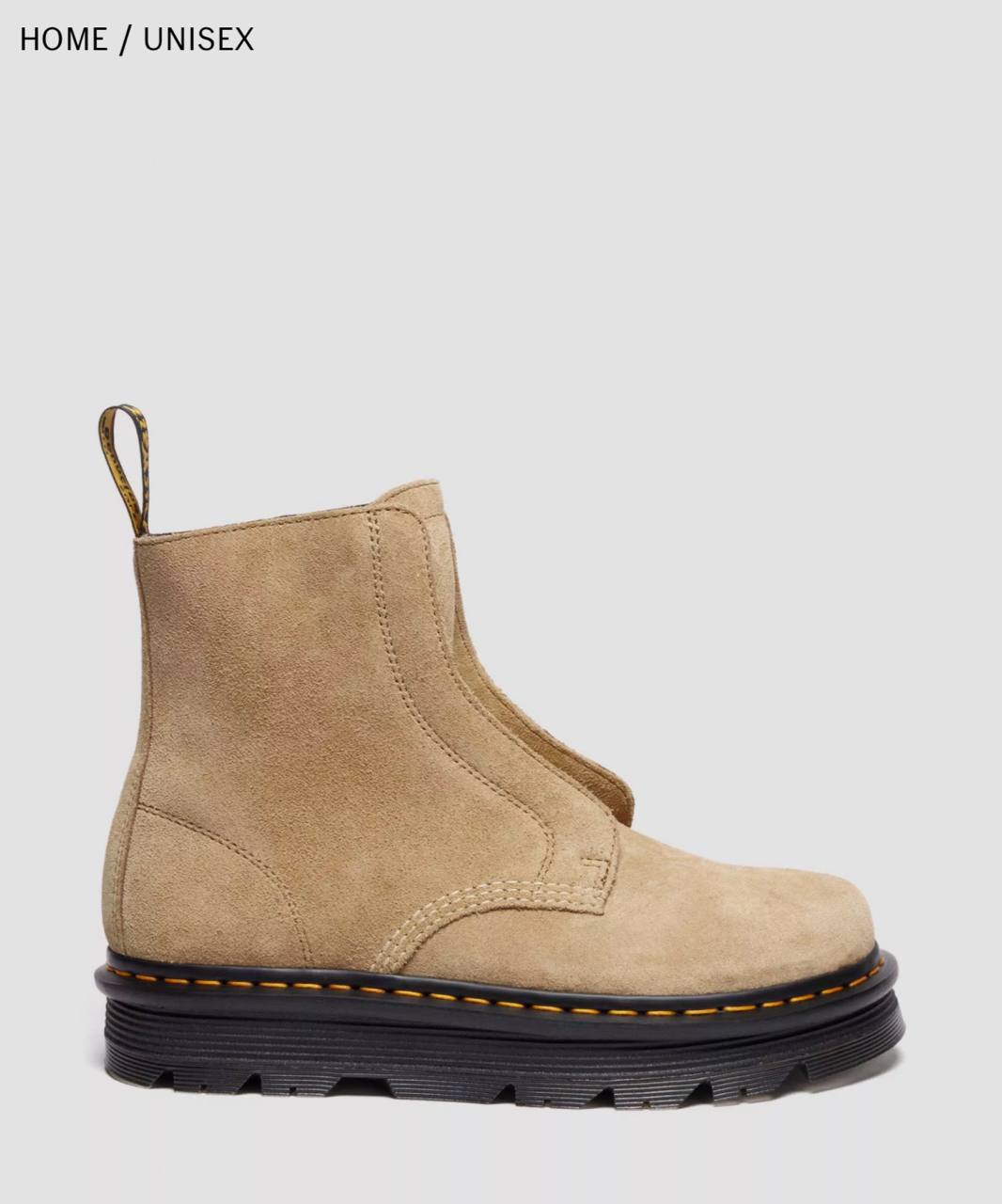 Dr. Martens ботинки, размер 38, натуральная замша