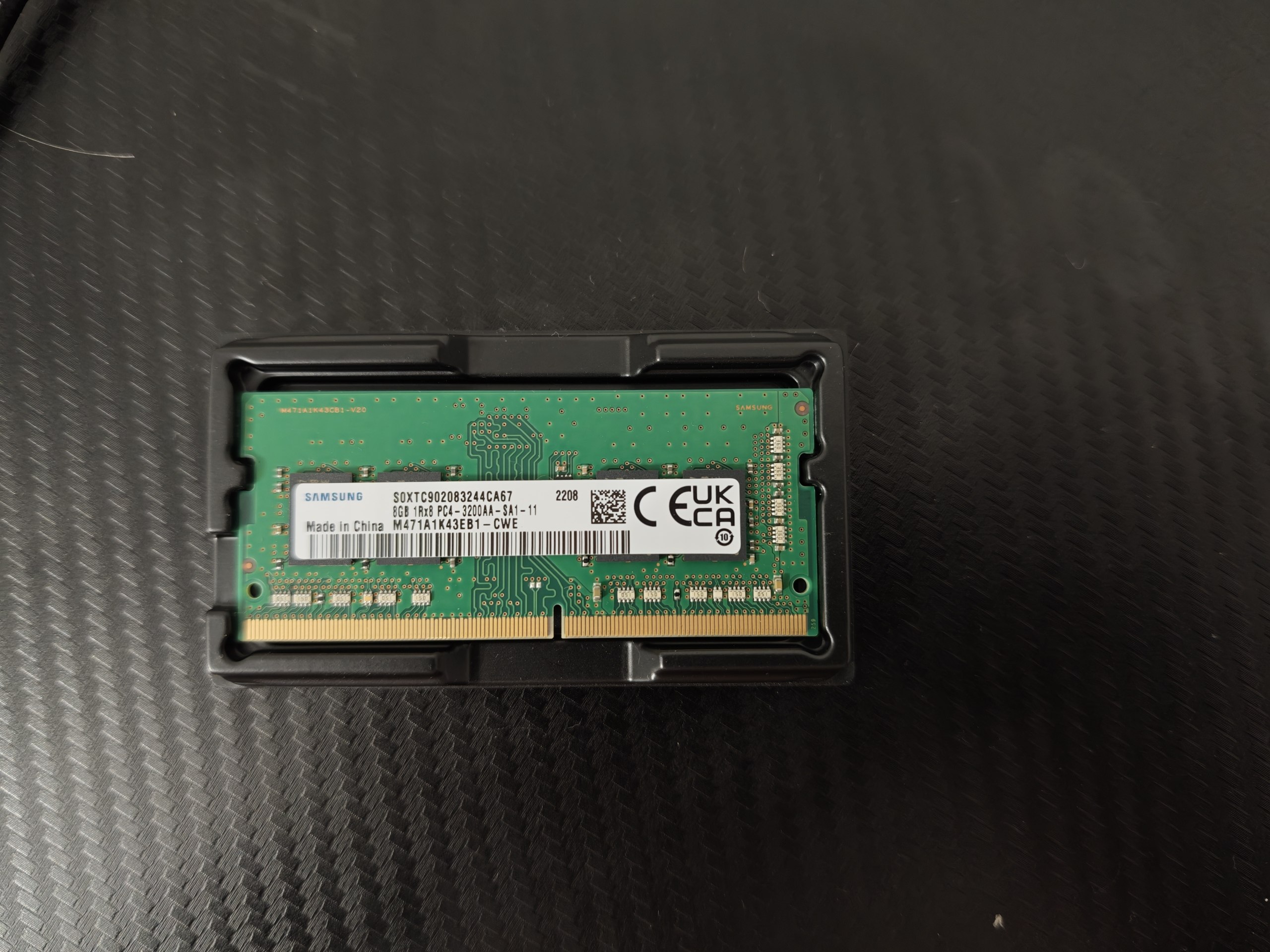 Оперативная память SODIMM DDR4 Samsung 8GB 3200MHz