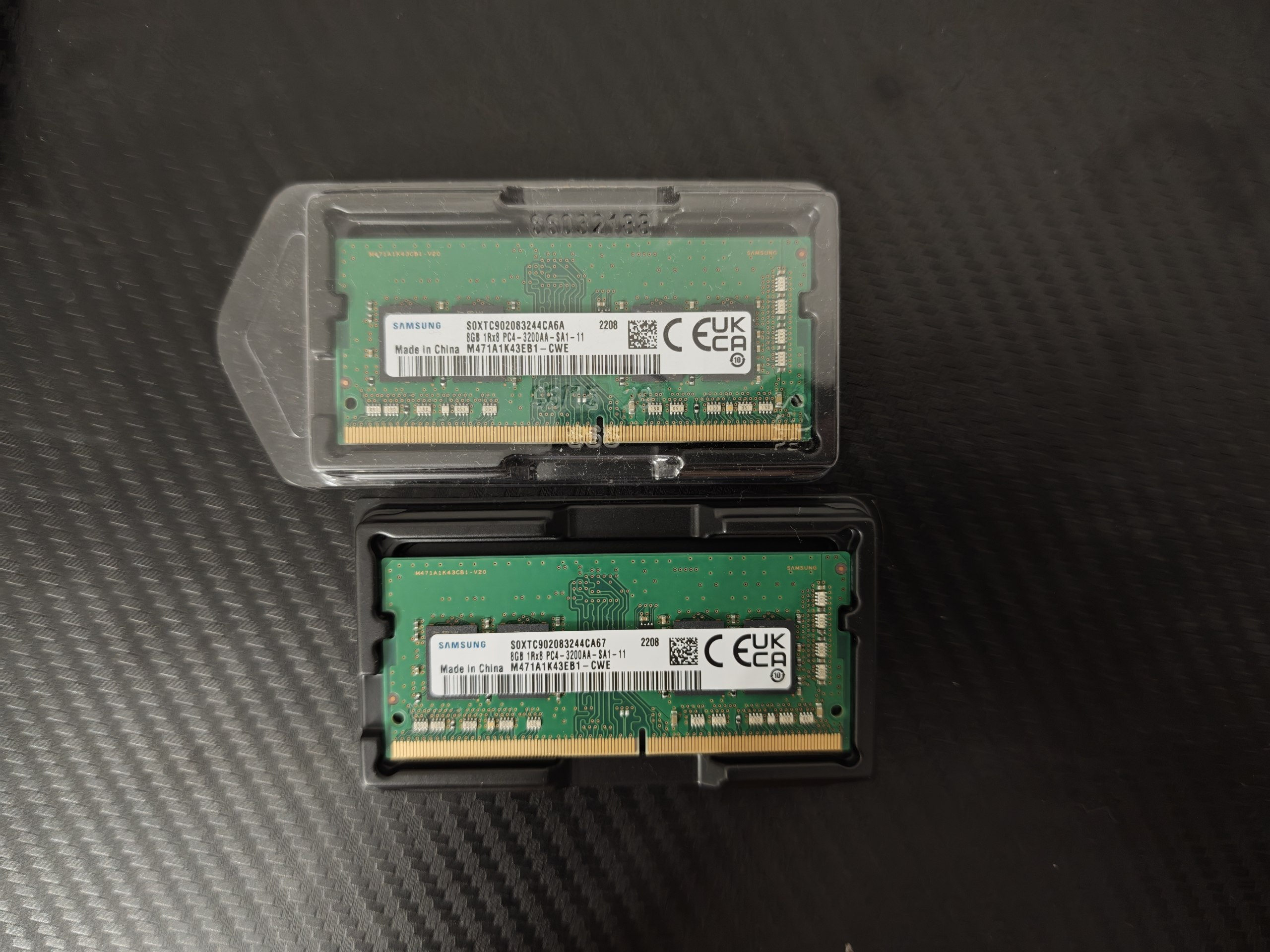 Оперативная память SODIMM DDR4 Samsung 8GB 3200MHz
