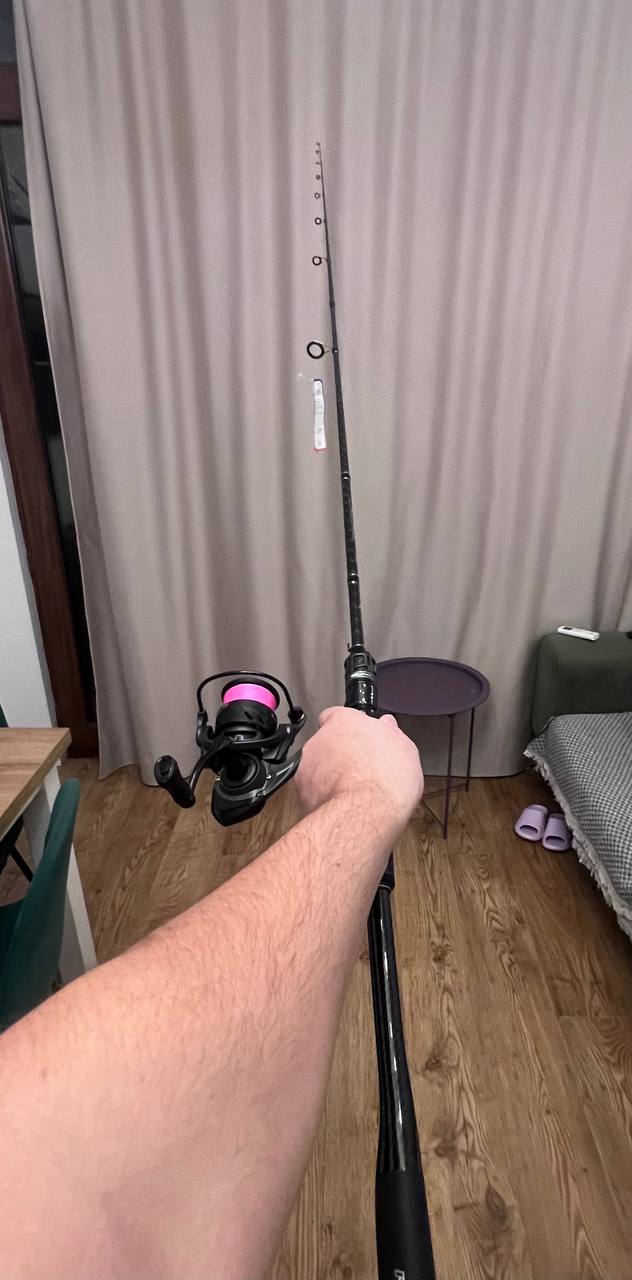 Спиннинг RollFish SKU S802 M POWER 2.4 м + катушка xShark DK 3000