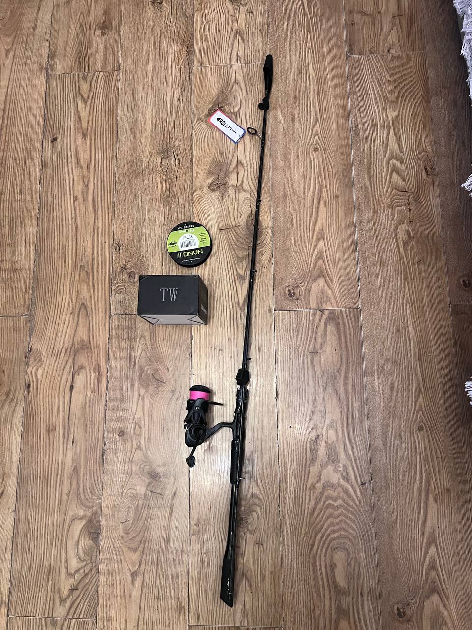 Спиннинг RollFish SKU S802 M POWER 2.4 м + катушка xShark DK 3000