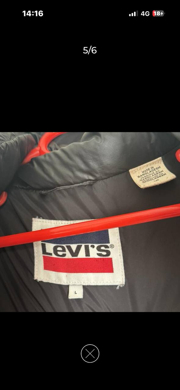 Женская куртка Levi's оригинал, размер L