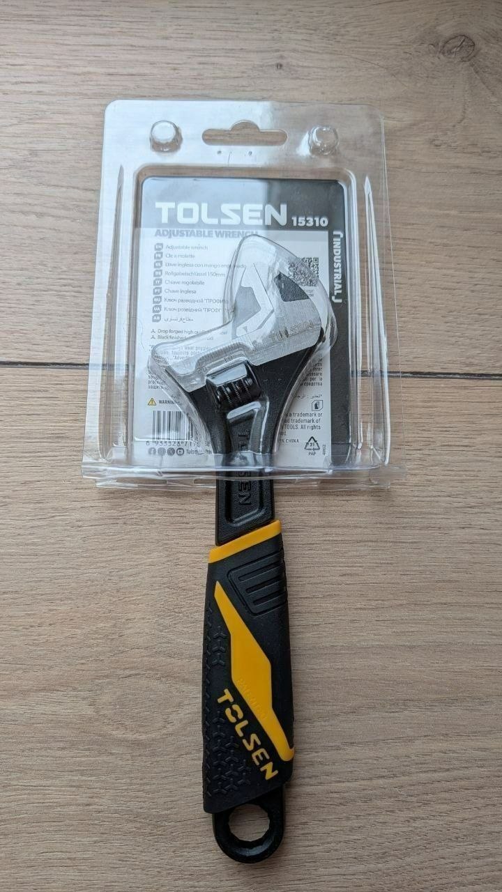 Разводной ключ Tolsen 8" 200 мм