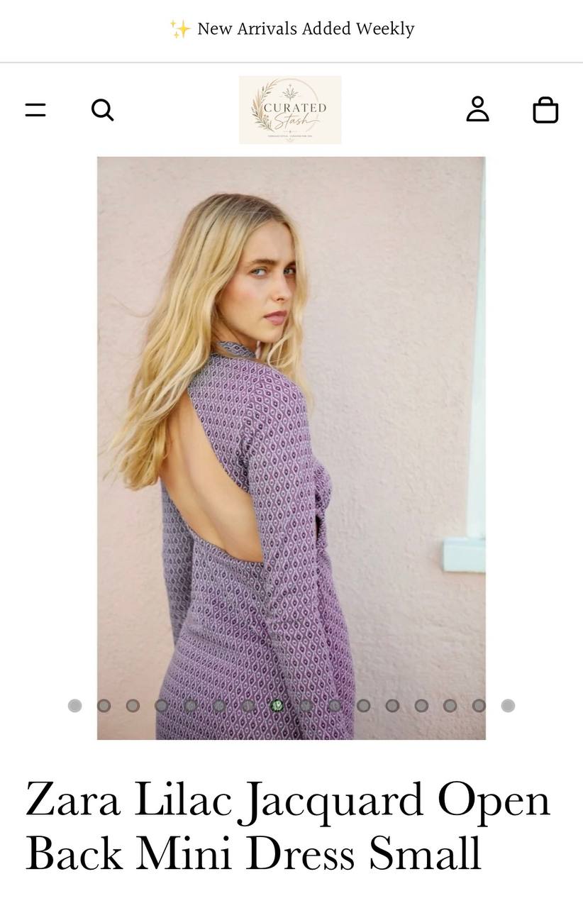 Платье Zara с боковым вырезом и открытой спиной, XS