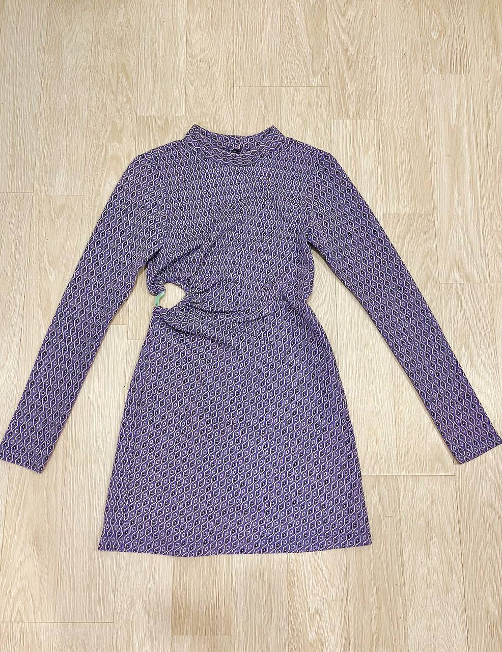 Платье Zara с боковым вырезом и открытой спиной, XS