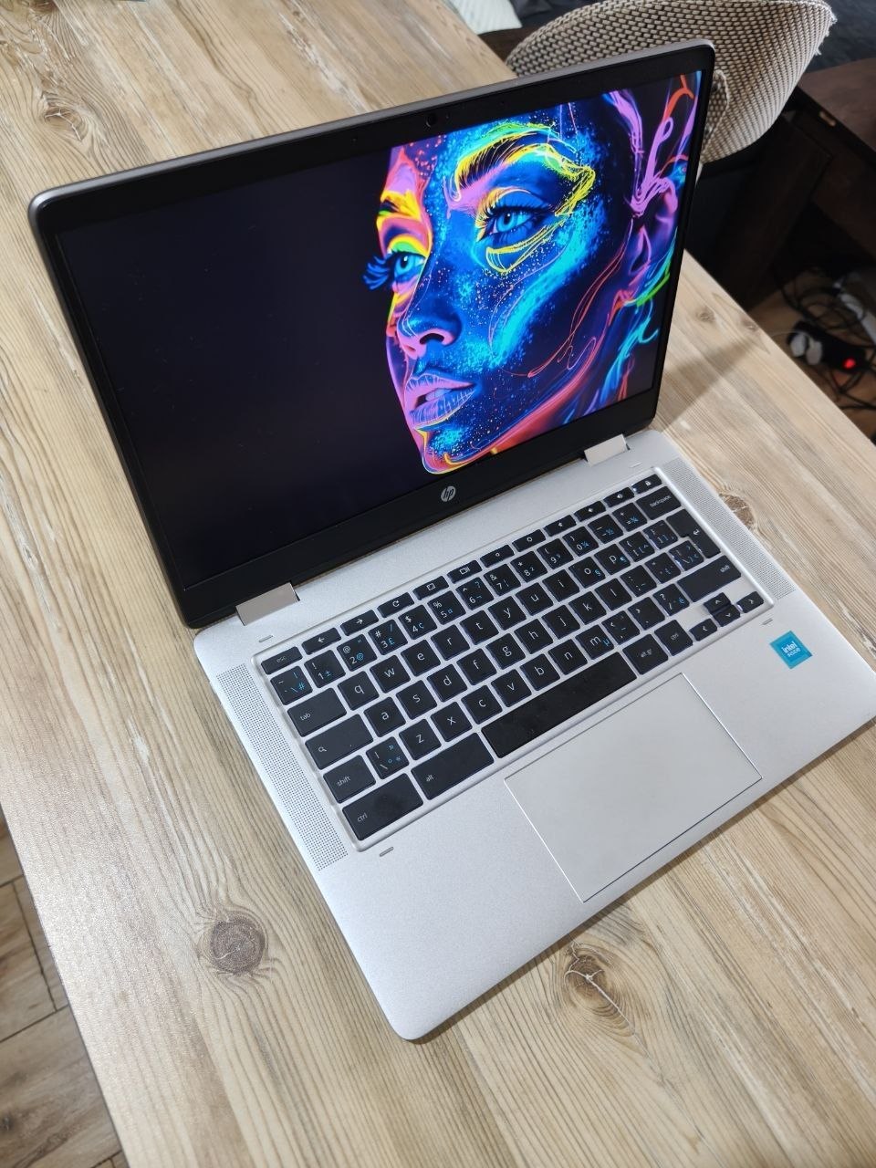 HP Chromebook 14" Full HD IPS 128 ГБ