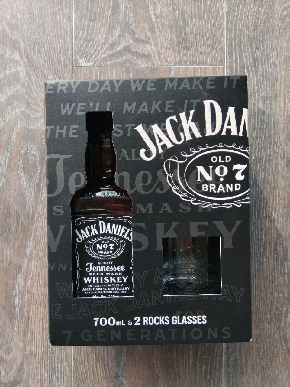 Подарочный набор Jack Daniel's с двумя стаканами